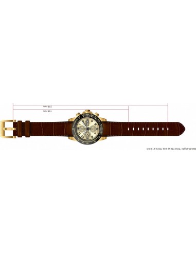 Band for Invicta Speedway 10940 brillant des détails fins